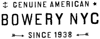 BOWERY NYC logo