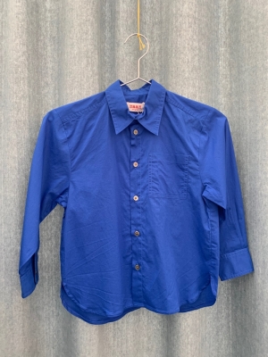 WOVEN SHIRT 14 BLUE