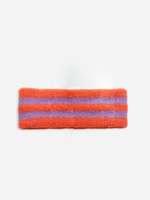 BLUE & RED STRIPED TOWEL HB 