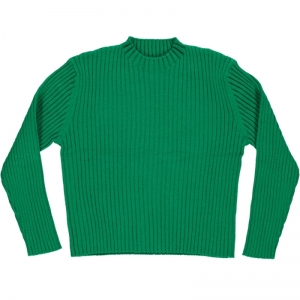 KNITTED TOP GIRLS 52 GREEN