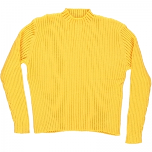 KNITTED TOP GIRLS 51 YELLOW