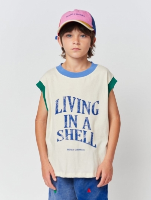 LIVING IN A SHELL TANK TOP 100