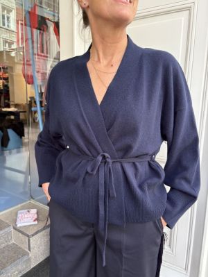 ANASTASIA CARDIGAN BLU