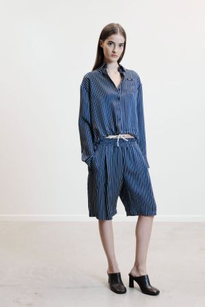  NAVY PINESTRIPE