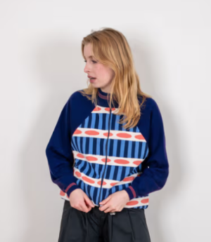 CARDIGAN  BLUE